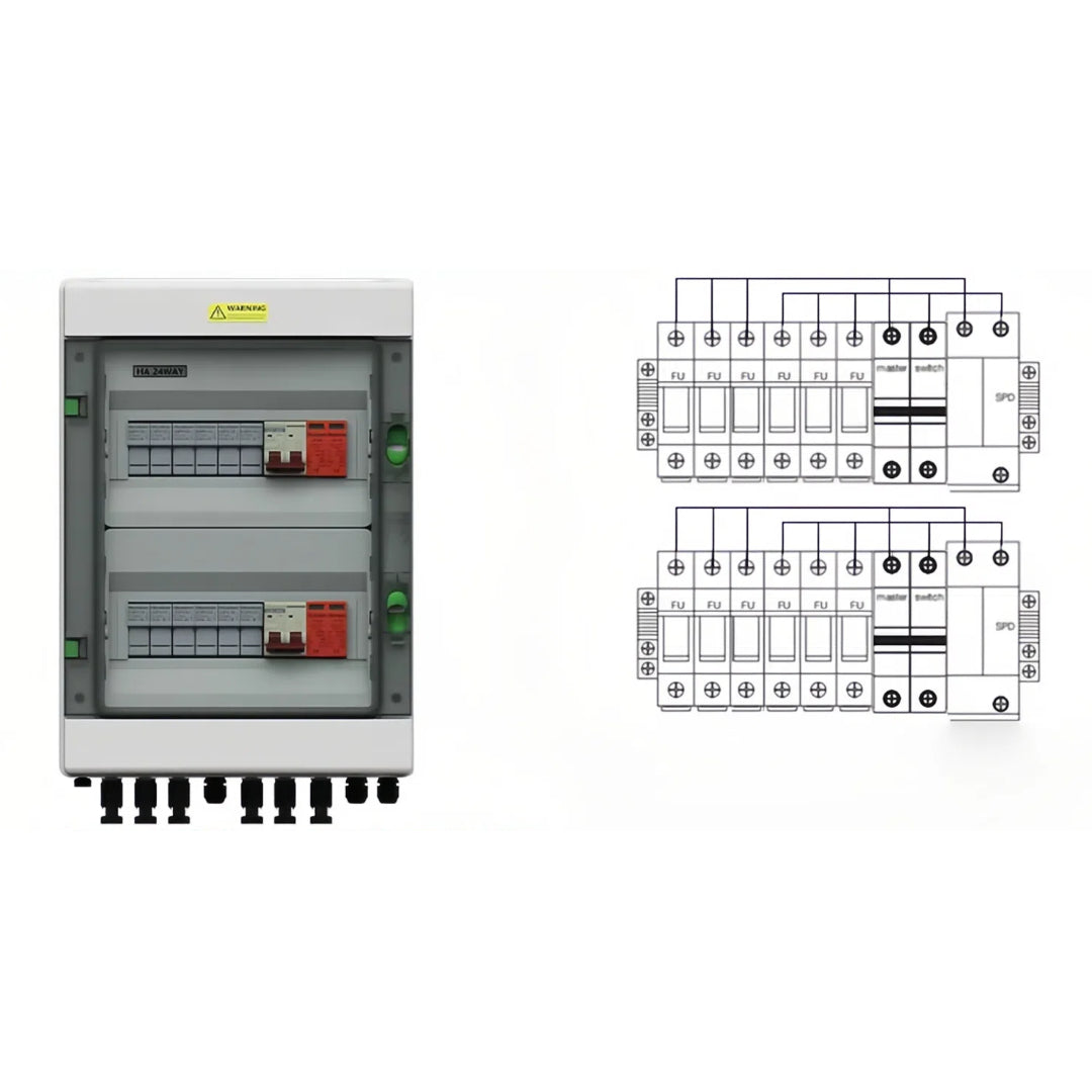 PV Combiner Box 2~24 String -HA Series box