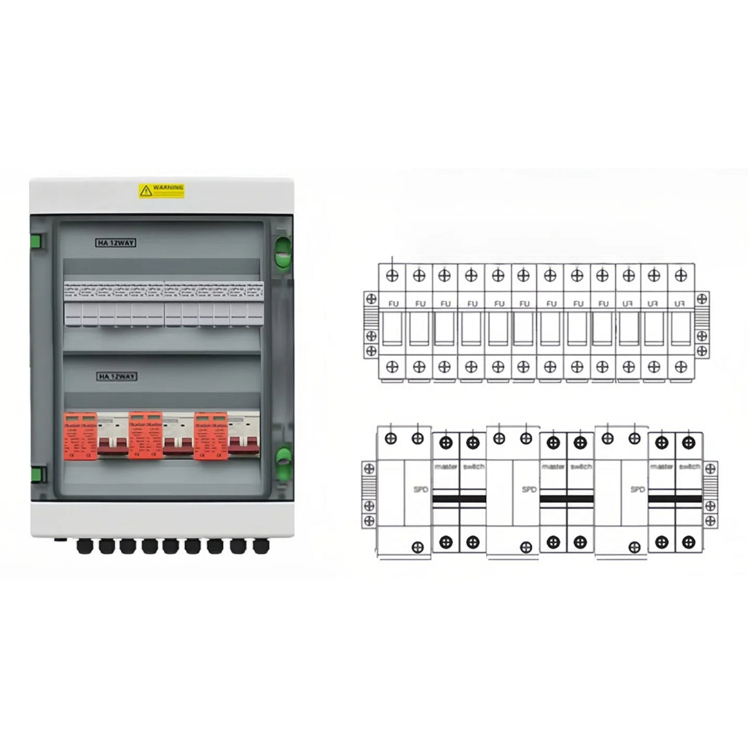 PV Combiner Box 2~24 String -HA Series box