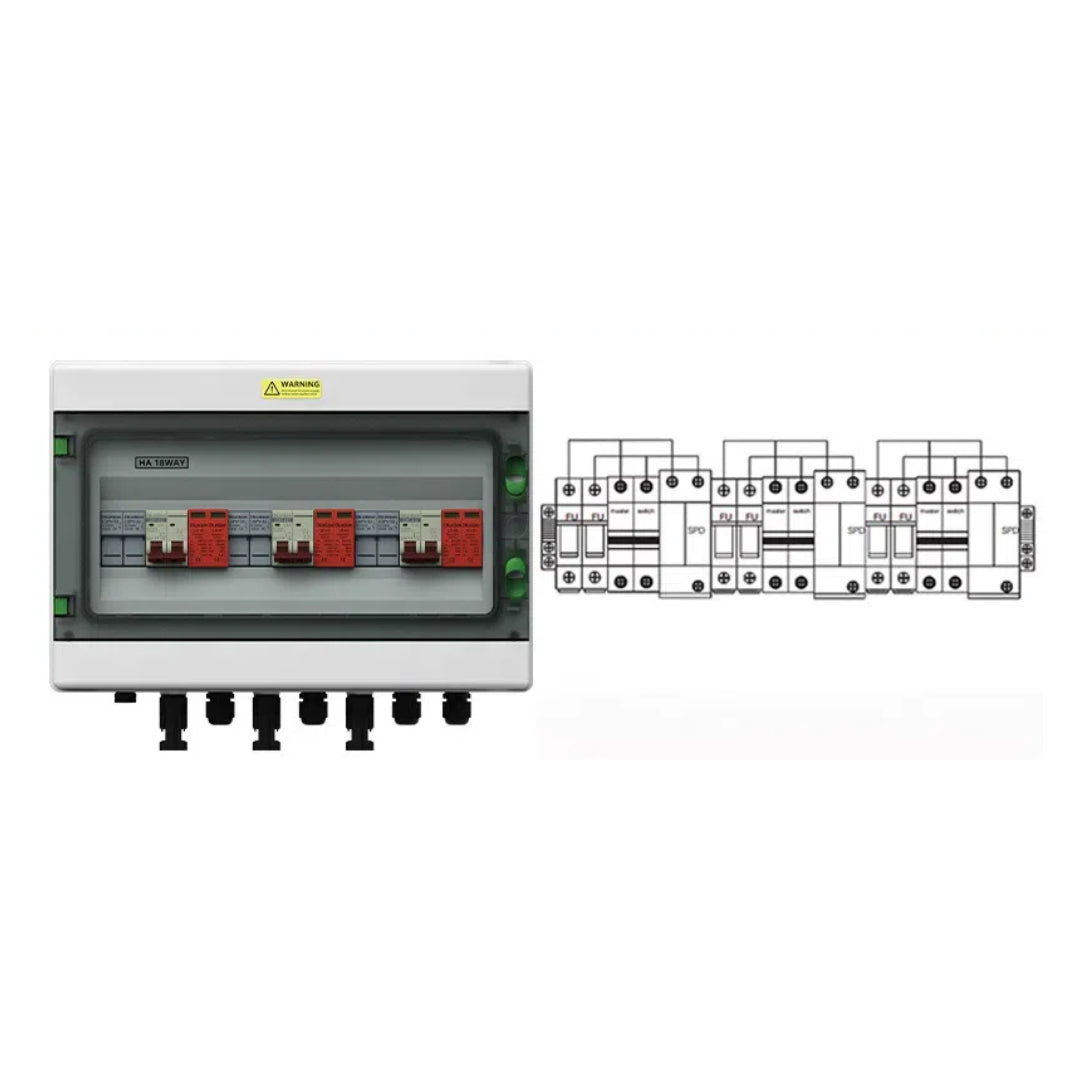 PV Combiner Box 2~24 String -HA Series box