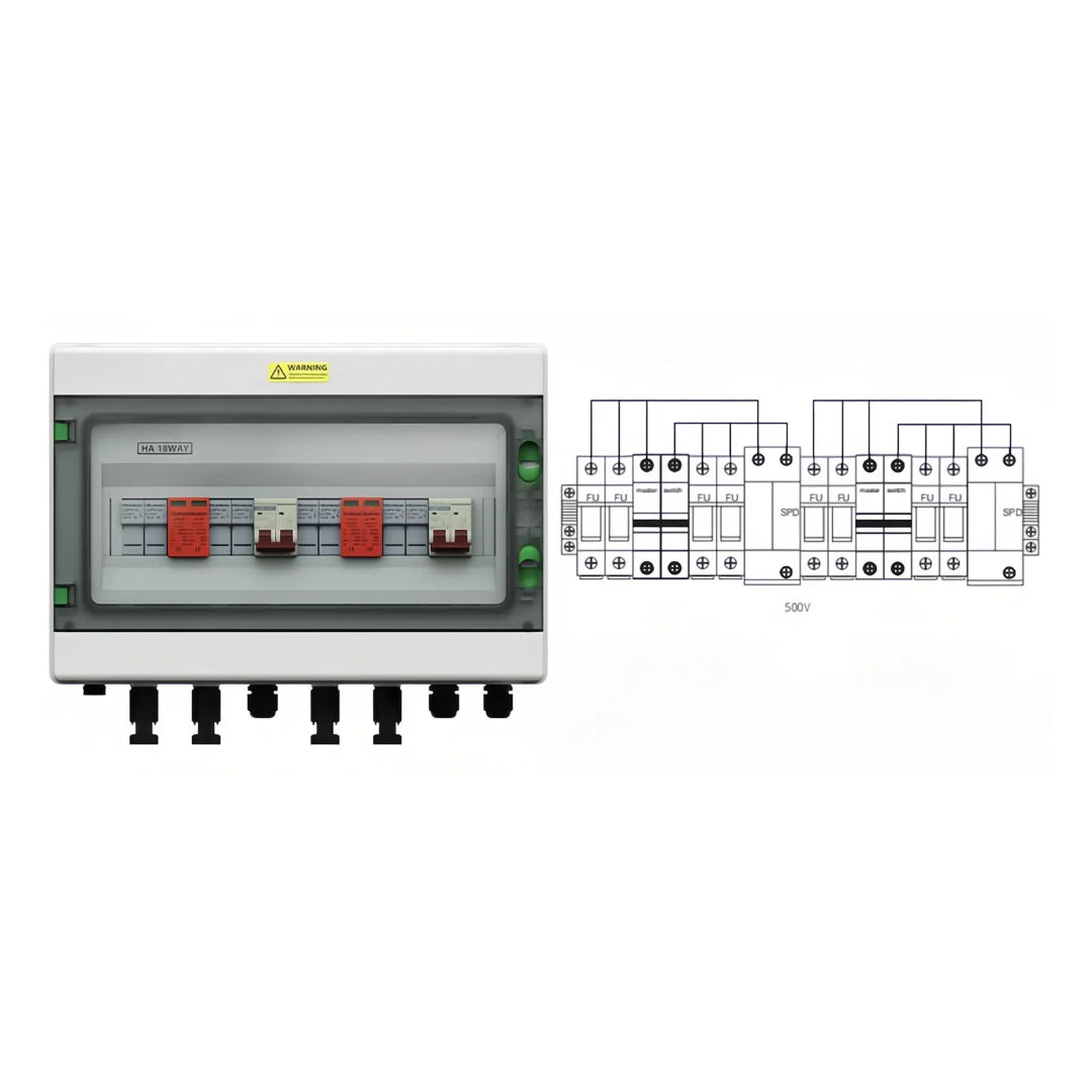 PV Combiner Box 2~24 String -HA Series box